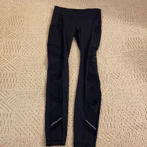 Lululemon Speed Up Tight Mesh Leggings